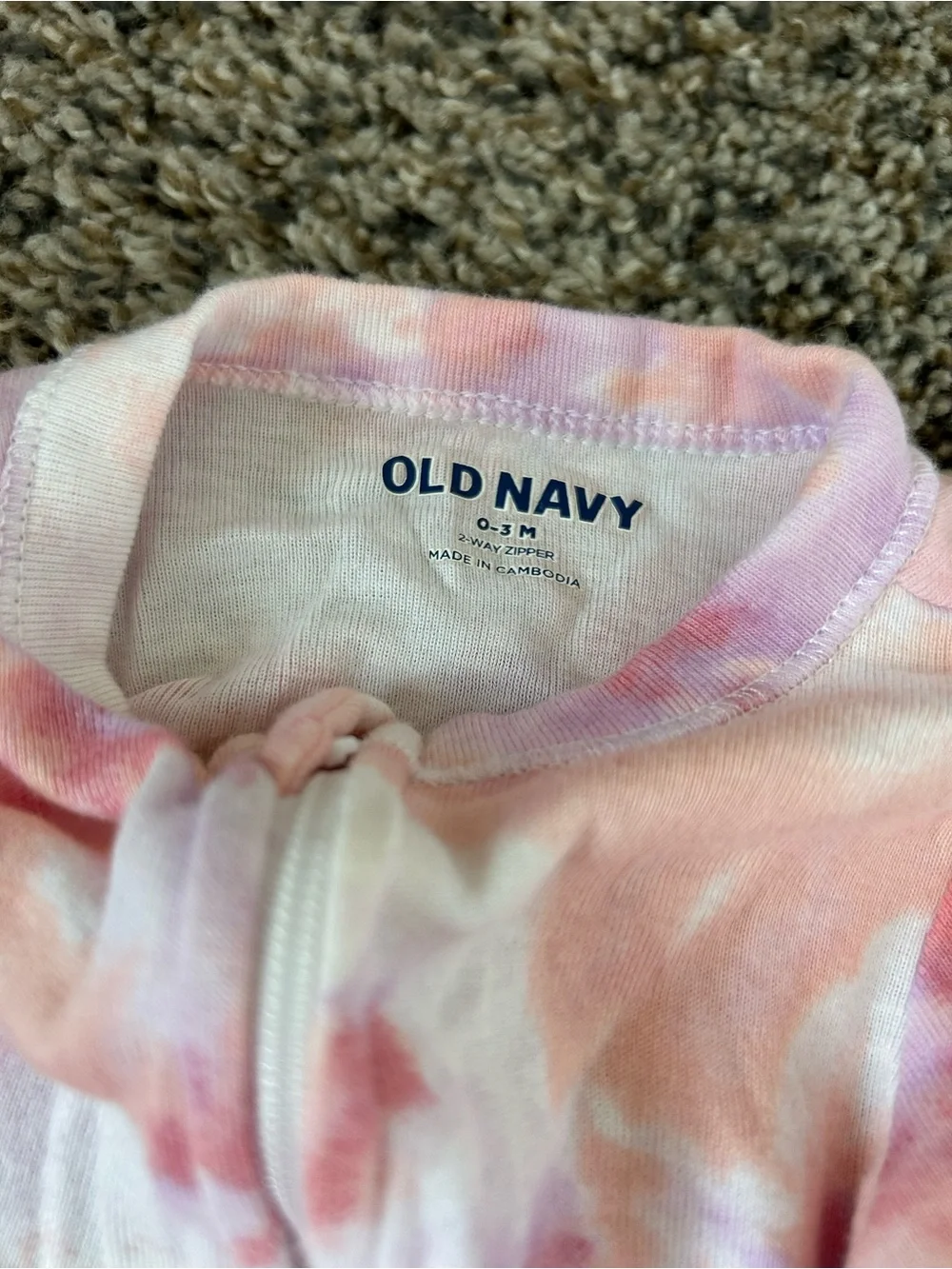 Baby Girl Footed One-Piece Sleepers - 5 Pack